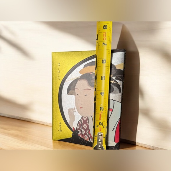 Vintage Japan Japanese Art Fancy Photo Stand NEW Ukiyoe “ Woman Before Mirror “ - Picture 6 of 6